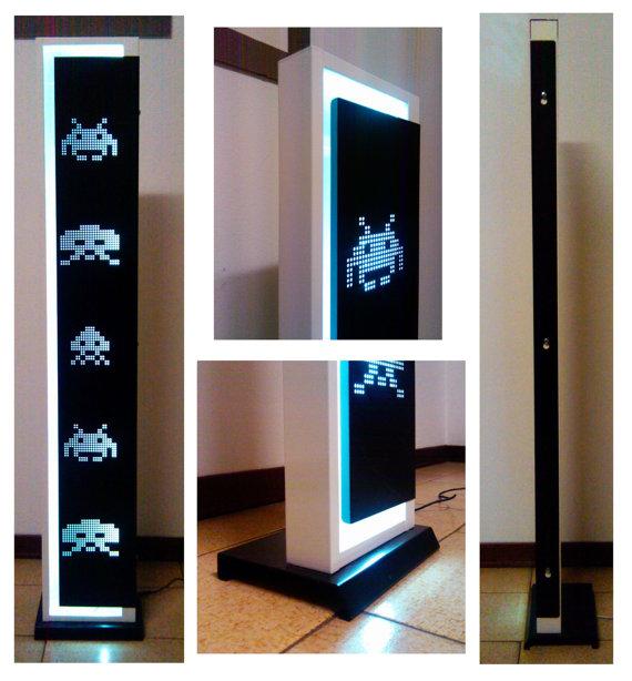 Geek out your home without feeling any shame with the Space Invaders LED 