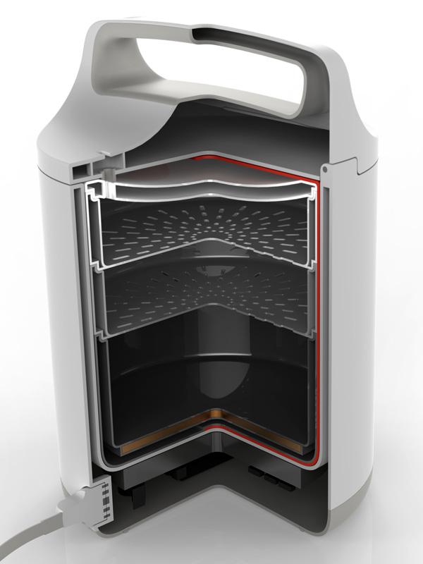 This Bento Box concept will be able to cook your food for you