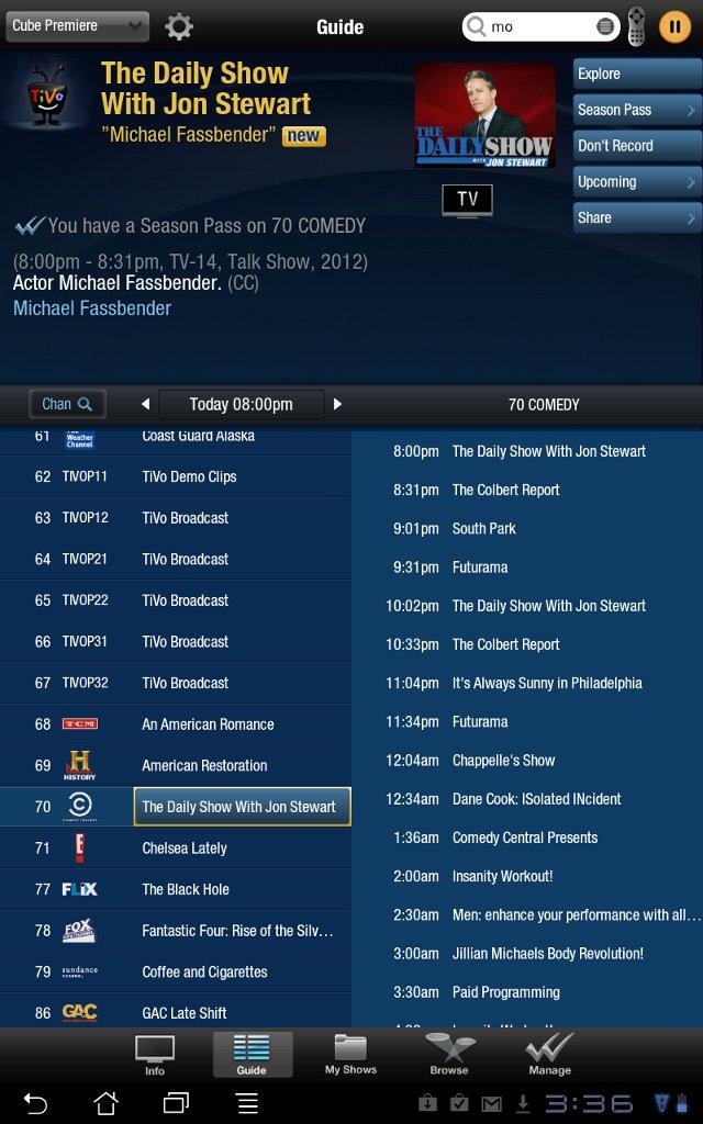 TiVo App for Android tablets are here