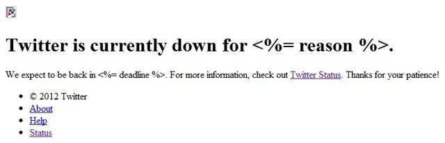 Twitter goes down, time to put those smartphones to rest (updated)