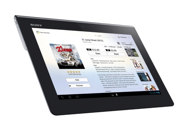 Sony XPERIA Tablet gets Sony back in the tablet race
