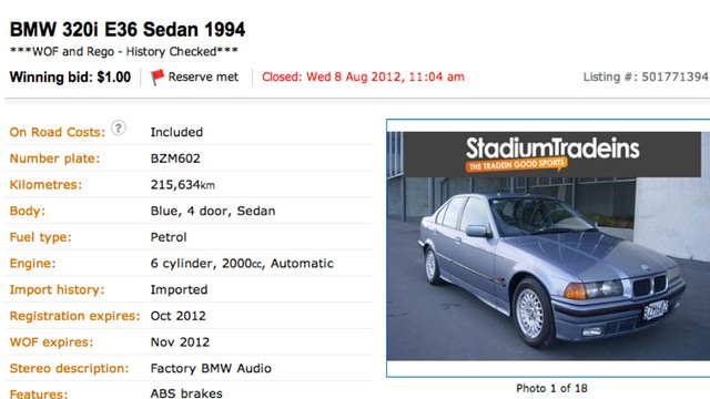 Car dealer accidentally sold BMW for $1, honors the sale in spite of mishap
