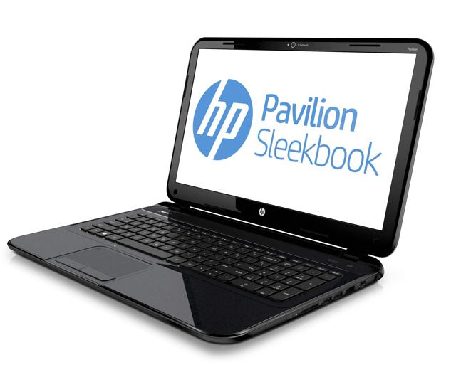 HP Pavilion Sleekbook 15_Black_left facing