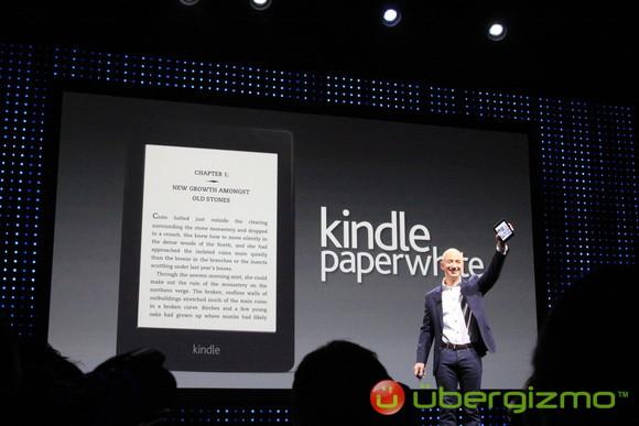 Kindle Paperwhite announced Kindle Paperwhite announced