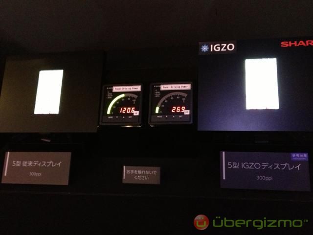 Sharp 5 inch Igzo Full HD LCD panel Sharp 5 inch Igzo Full HD LCD panel