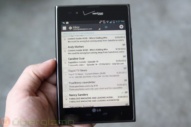 Verizon LG Intuition Review Verizon LG Intuition Review