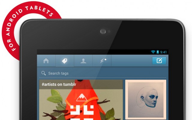 Tumblr Updates Android App To Support Tablets Tumblr Updates Android App To Support Tablets