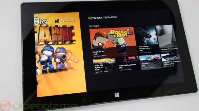 NVIDIA TegraZone For Windows RT