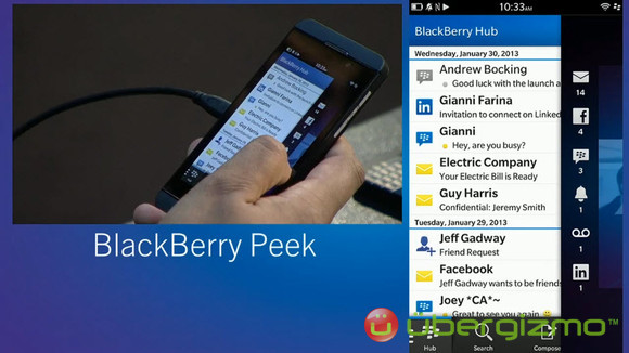 BlackBerry 10 OS Features Overview