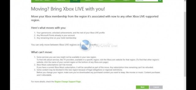 Xbox Live Account Region Migration Now Possible Xbox Live Account Region Migration Now Possible