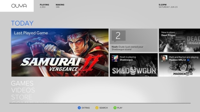 OUYA Launching With Over 481 Android Games OUYA Launching With Over 481 Android Games