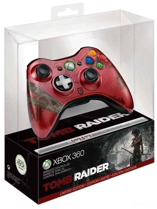 Tomb Raider Limited Edition Xbox 360 Controller Priced Tomb Raider Limited Edition Xbox 360 Controller Priced