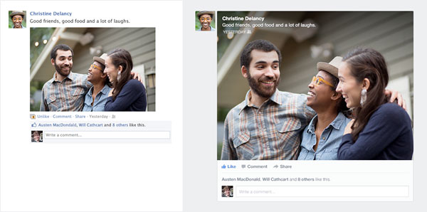 Facebook Improves News Feed Design Facebook Improves News Feed Design