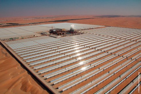 Largest Concentrated Solar Power Station Starts Up In Abu Dhabi