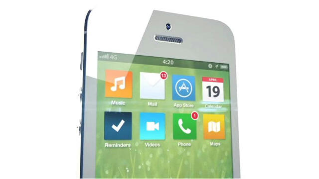 iOS 7 Redesign May Feature Flat Black and White Design iOS 7 Redesign May Feature Flat Black and White Design