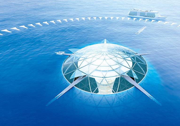 Japanese Architecture Firm Shares An Idea to Connect Vertically with the Deep Sea