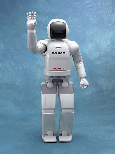 Image du robot Asimo de chez Honda