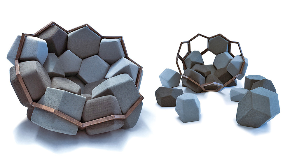 The Quartz Armchair Can Seat You As Well As Your Many Guests