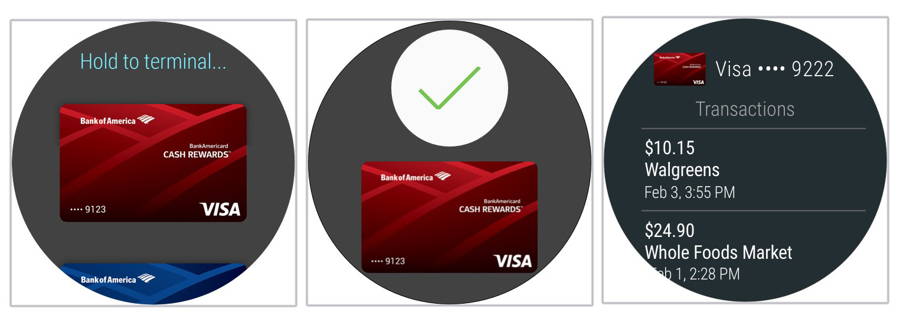 android wear with nfc