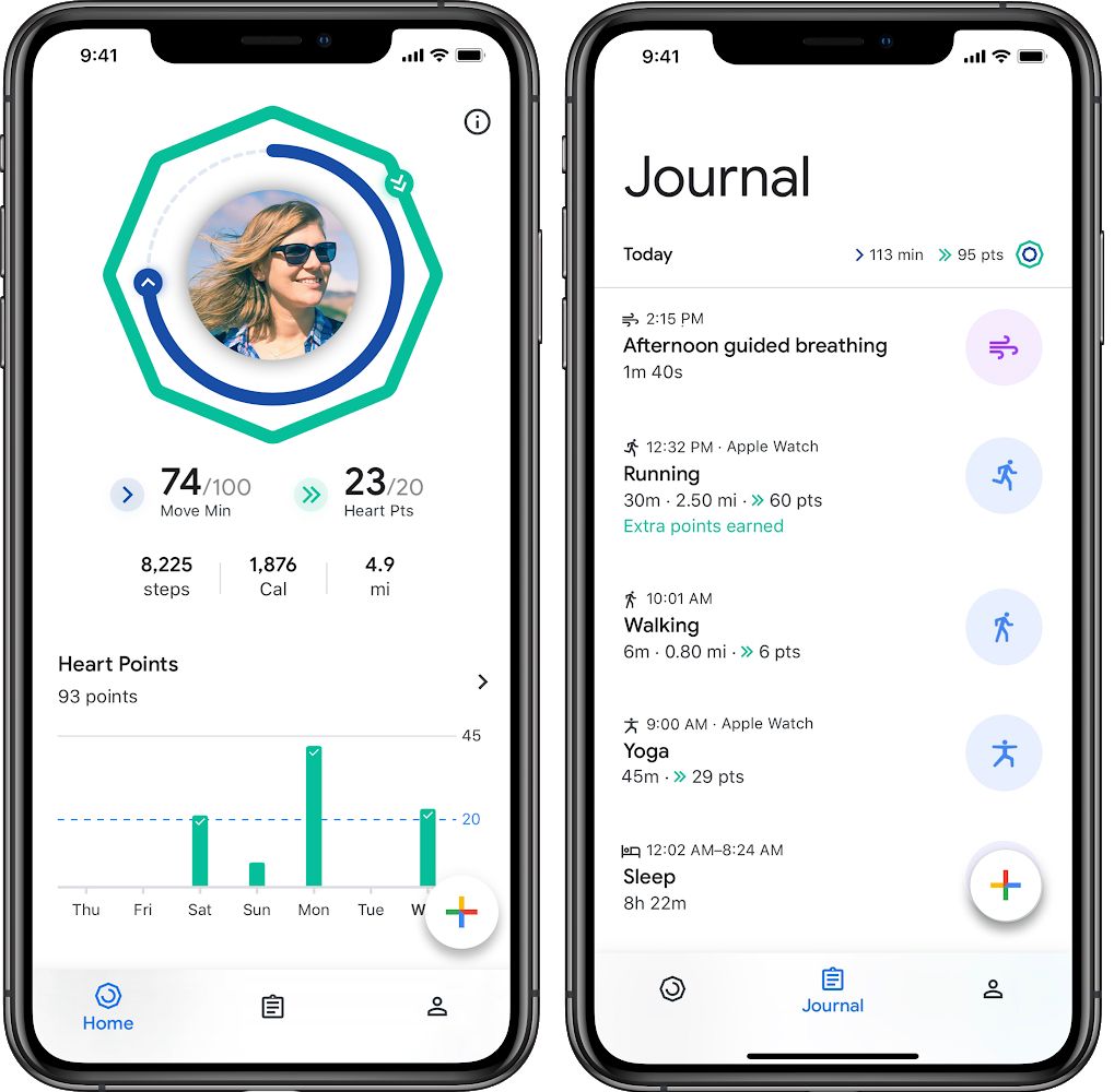 apple watch google fit