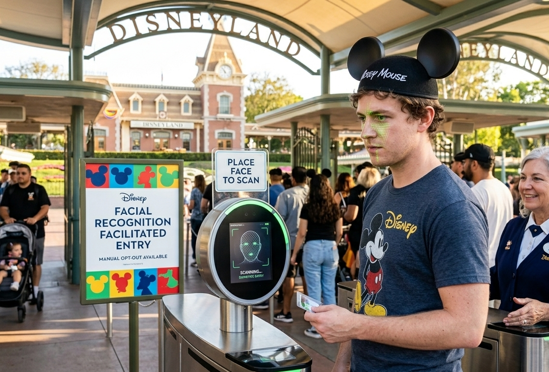 Disneyland Facial Recognition: New Entry System And Privacy Concerns