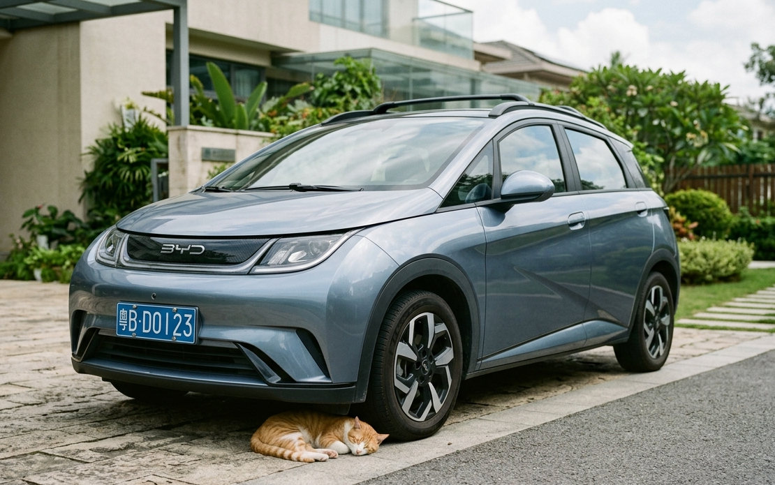 BYD Patents Under-Car Animal Detector; No More Accidents!