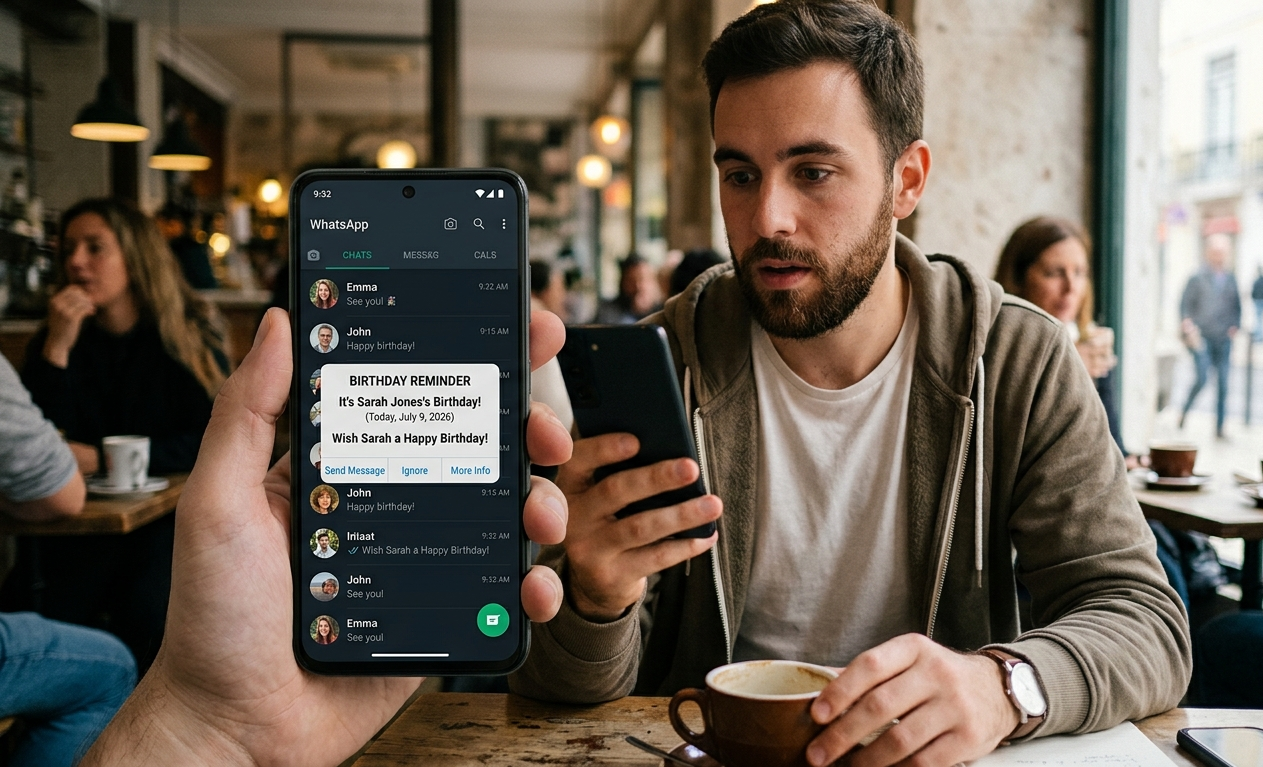 WhatsApp Uses Age Data For New Birthday Reminder Feature