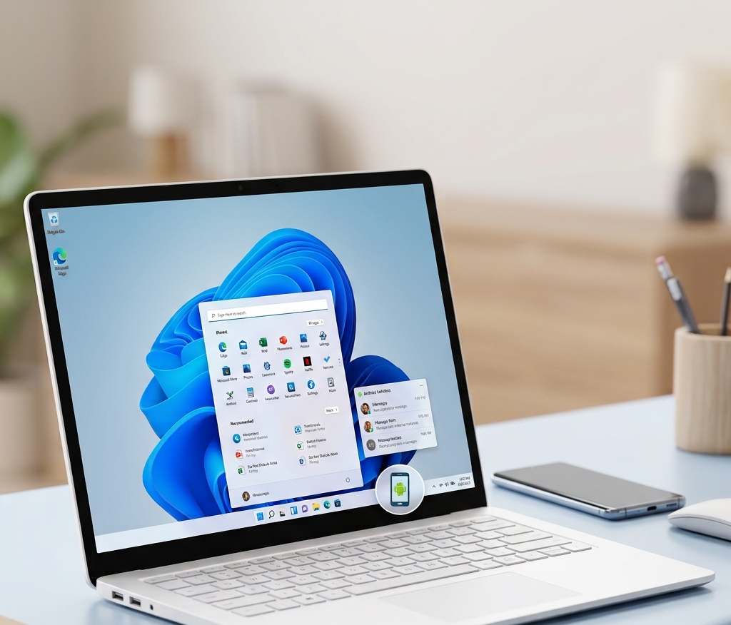 Microsoft Explores New Android Features For Windows 11
