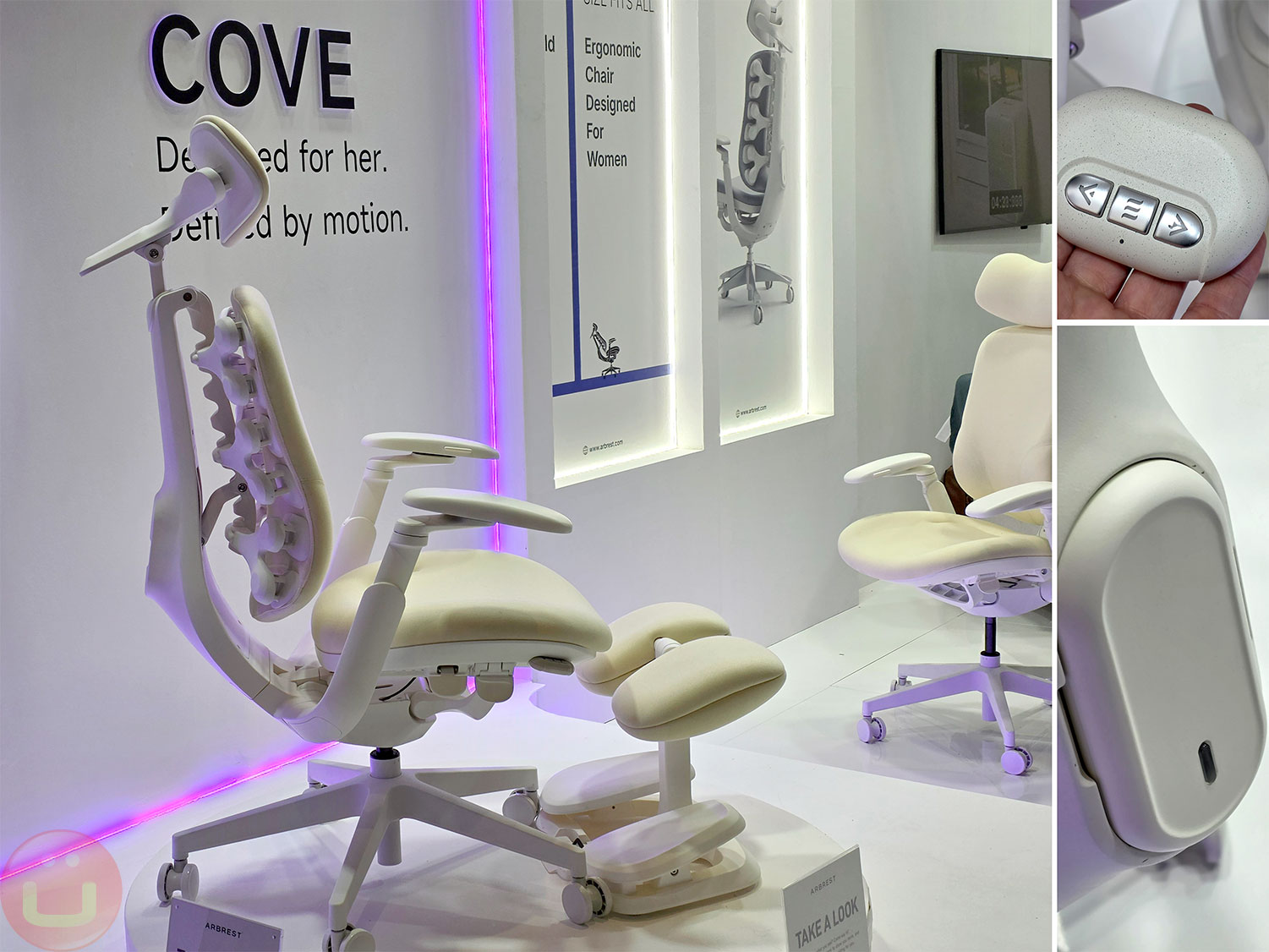 Arbrest COVE Rethinks the Ergonomic Office Chair Around Women’s Bodies