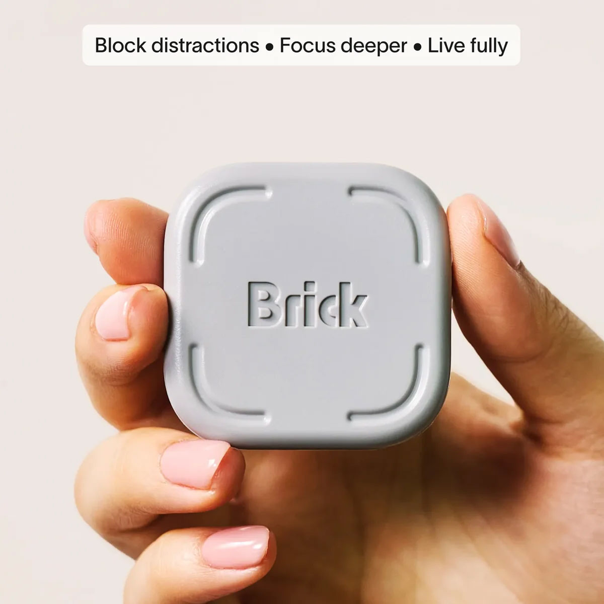 $59 Brick Helps You Stop Doomscrolling Without Giving Up Your Phone