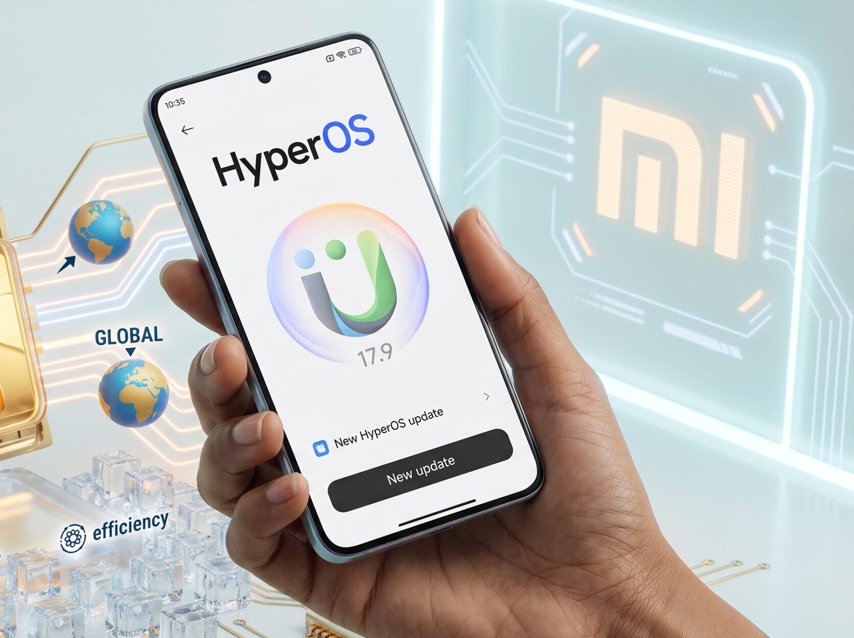 Xiaomi расширяет глобальный выпуск HyperOS 4 на базе Android 17